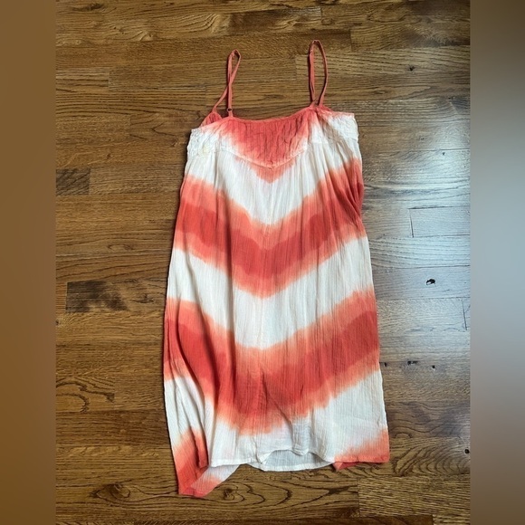 Calypso St. Barths babydoll gauze ombre tribal pattern swim coverup size XS - Picture 3 of 12